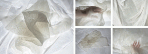 Tuch 3-Handbilder/Cloth 3-Hand Images, 2012